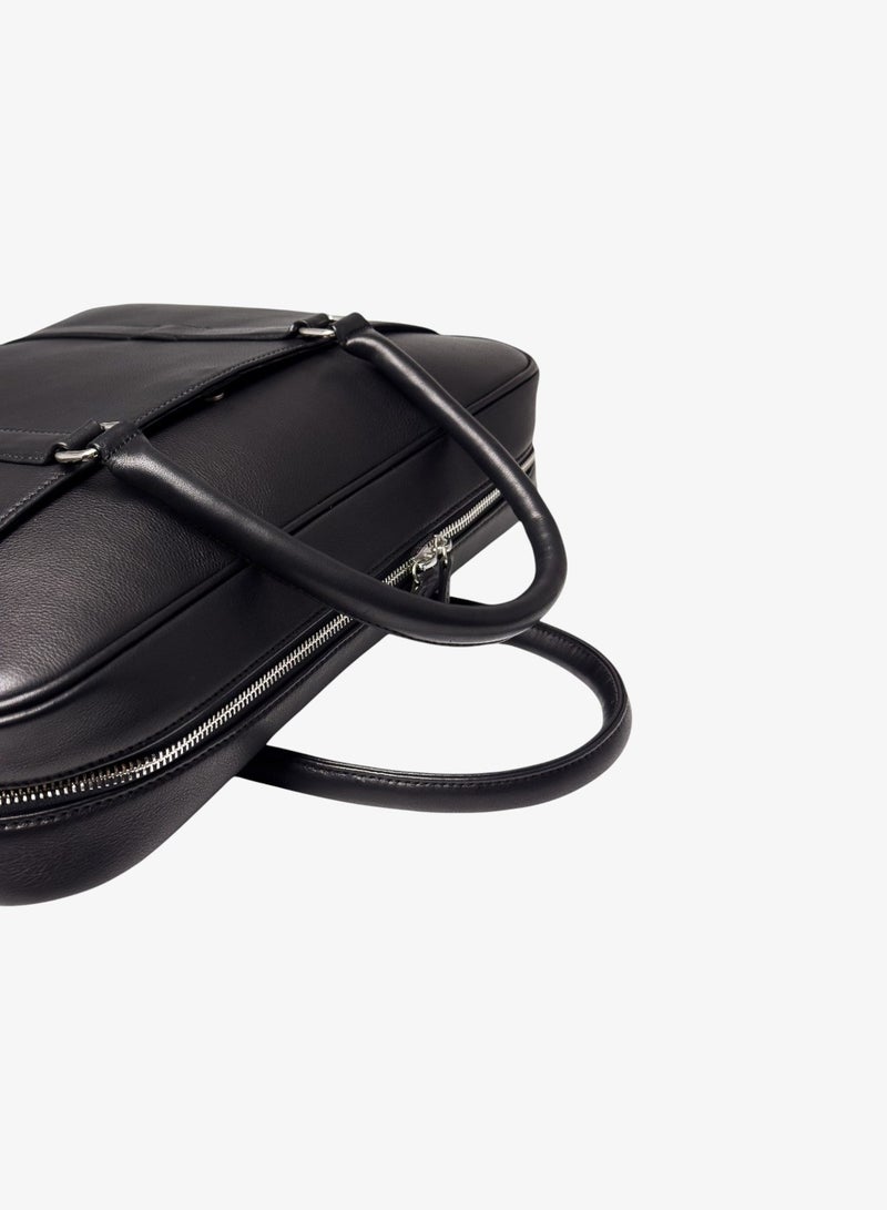 Emery Prestige Leather Briefcase - Image 3